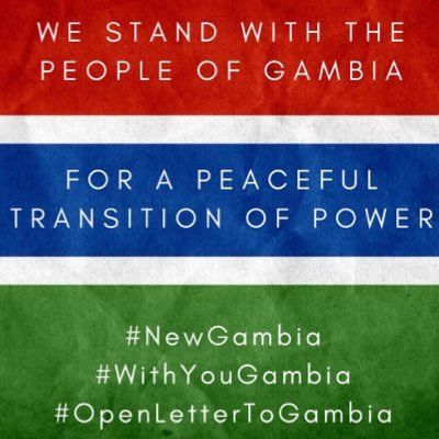 Letter to the President of Gambia – 17 January 2017