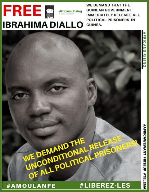 Free Ibrahima Diallo and Sékou Koundouno – Let Guinea know we are watching!