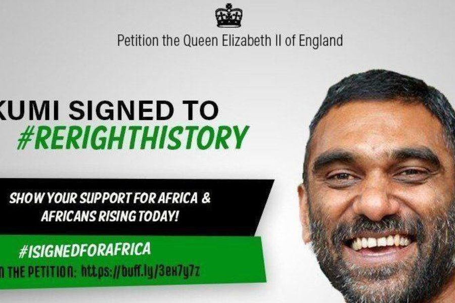 Your Majesty Queen Elizabeth II, please join us in taking a stand for Justice