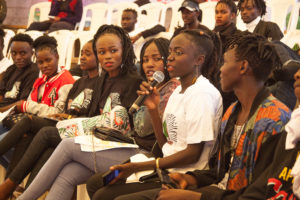 Young activists take part in the 2019 Africans Rising May 25 - African Liberation Day mobilization in Nairobi, Kenya.