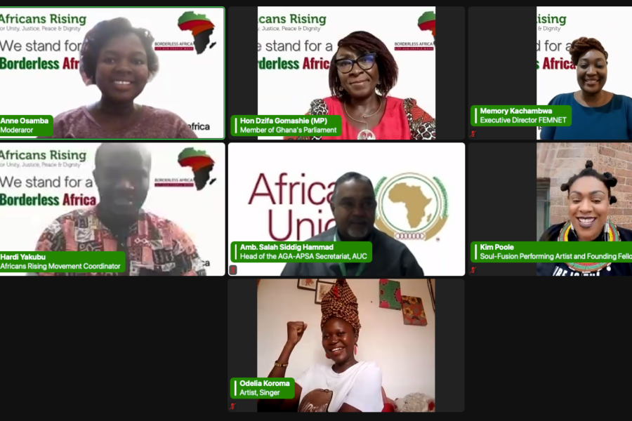 African Youths Challenged to Take up the Fight for a United Africa
