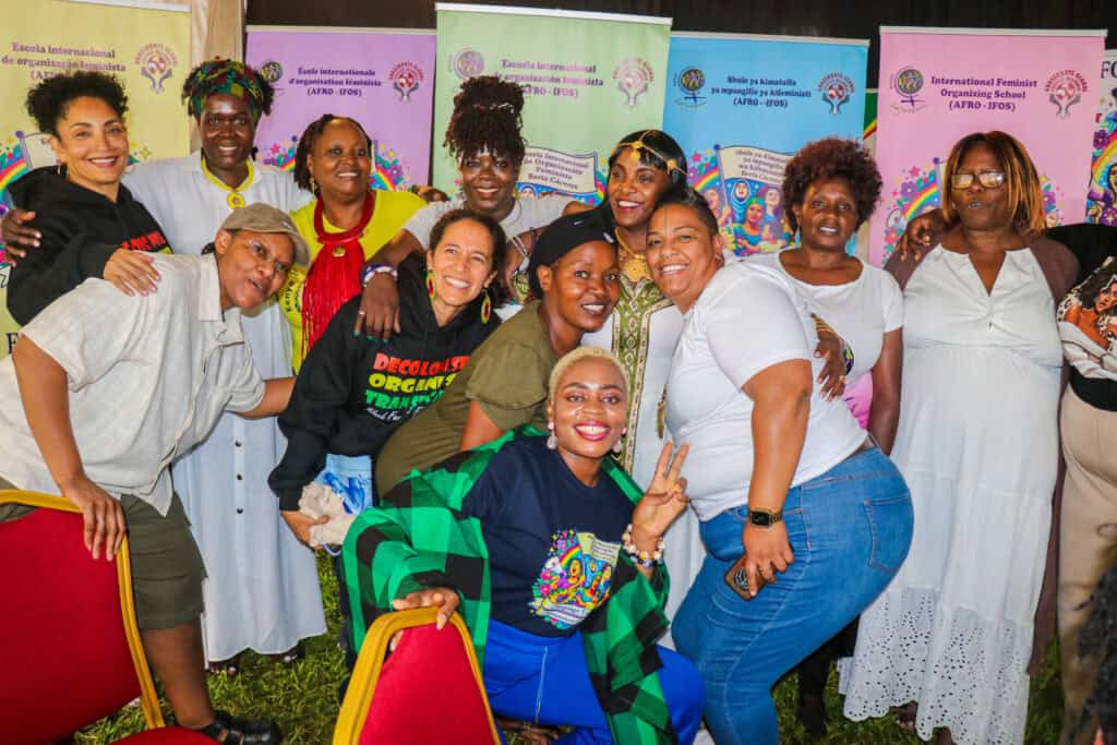 Some participants of the Afro International Feminist Organizing School (AFRO IFOS), held from September 11 to 18, 2026.